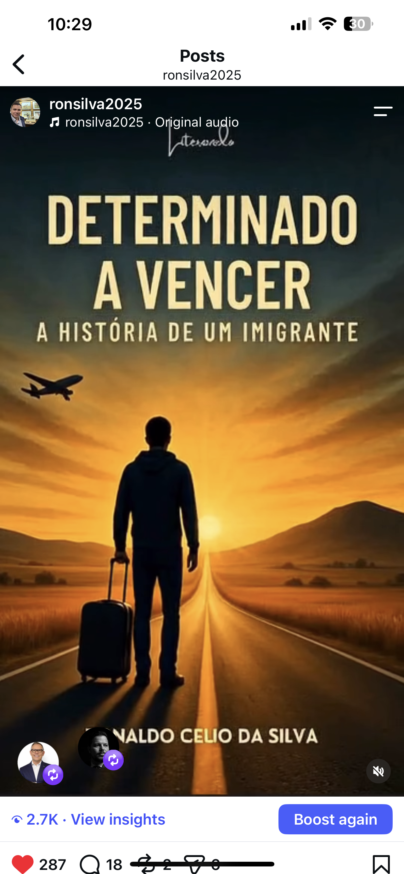 Determinado a Vencer — cover